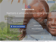 Tablet Screenshot of brasilamizade.com